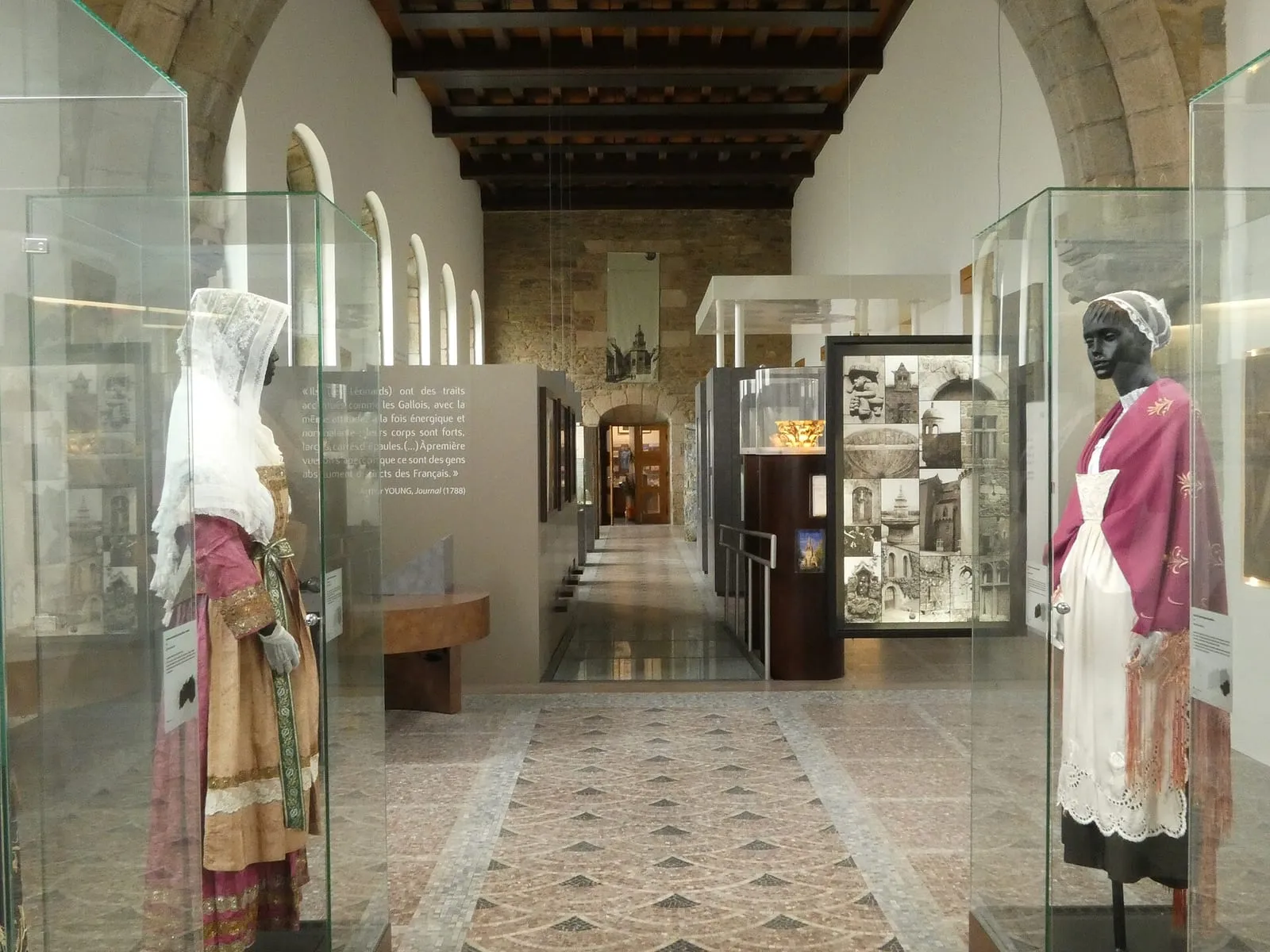 L'ancienne chapelle du couvent des Ursulines, qui abrite le musée du Léon à Lesneven
