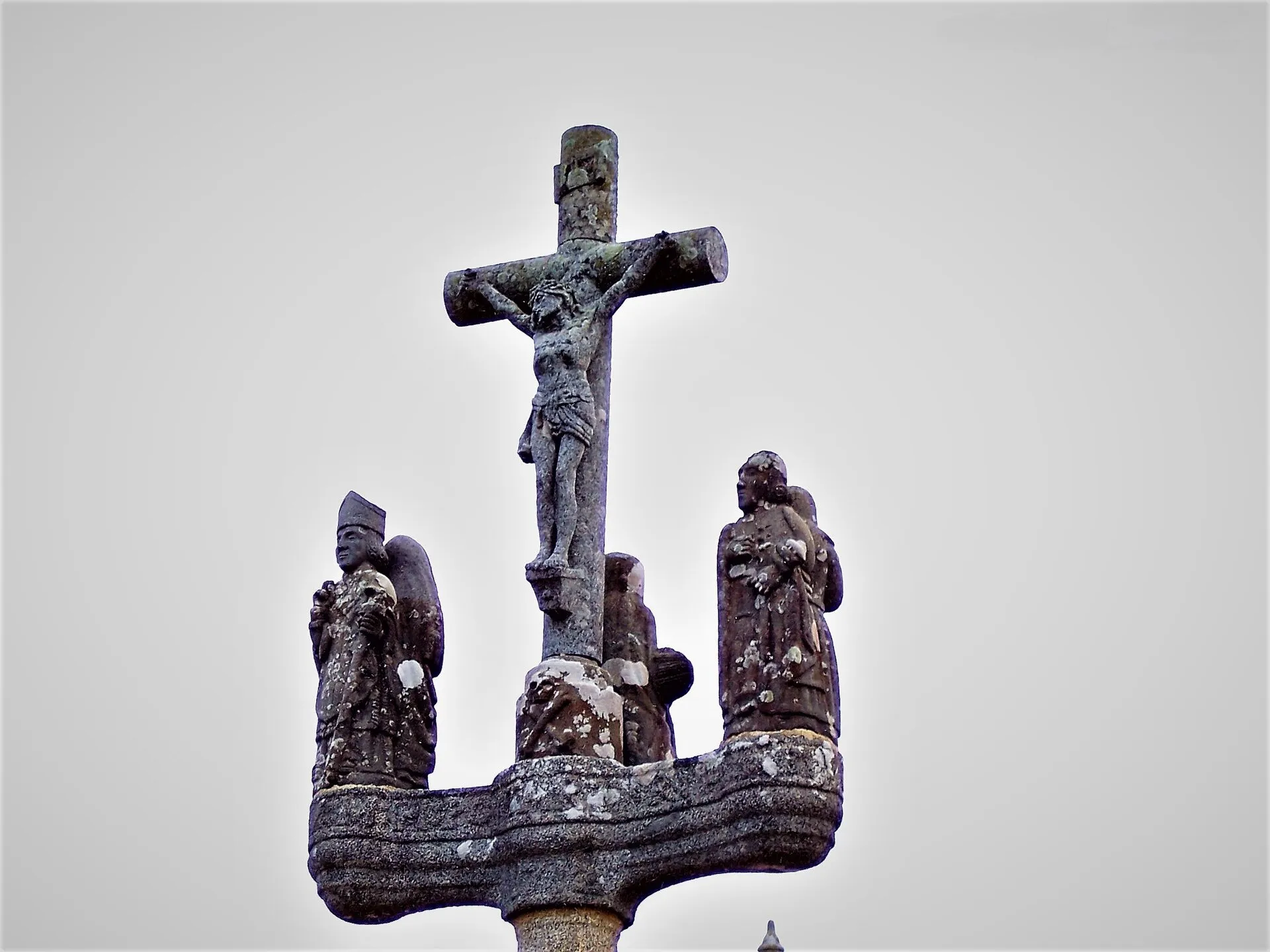 Un calvaire à Saint-Frégant, dans le pays de Lesneven